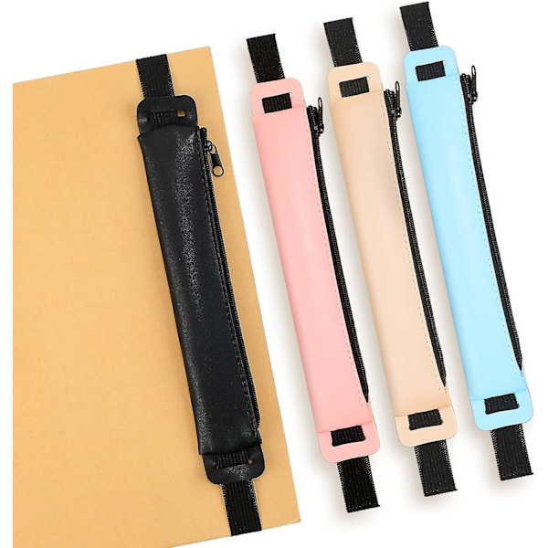 Stykker Penneholder Etui til Notesbøger Journal Penneholder Pen Pung Elastikbånd Bogstrop til Planne