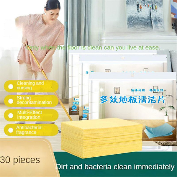 Toalettrensesheet for gulvmopping, toalettrens, husholdningshygiene, toalettdeodorant, gul jord, toalettrenseverktøy