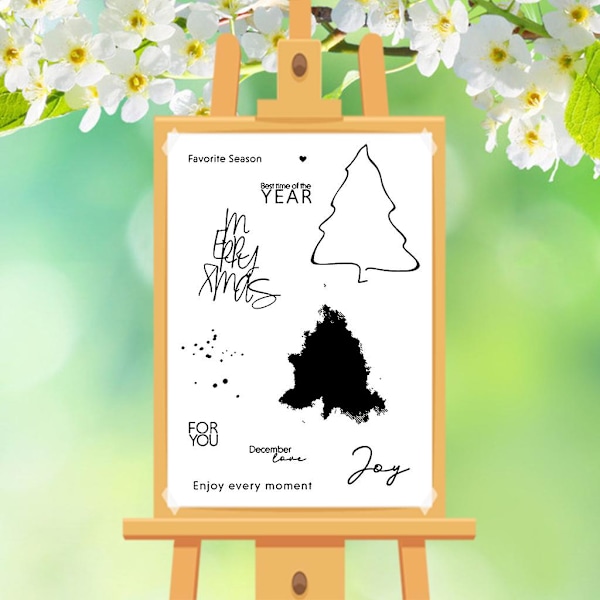 Nyt hvert øyeblikk DIY silikon klar stempel klamre segl album preging