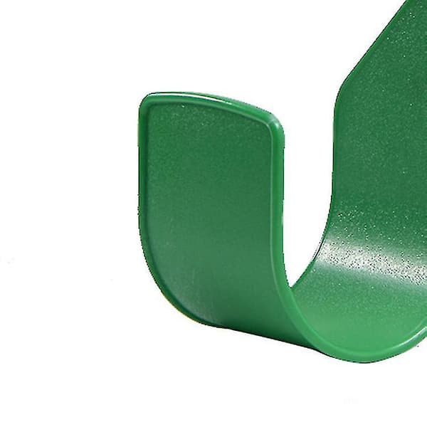 Holdbar vandslangeholder i plastik til haven (2 stk., grøn)