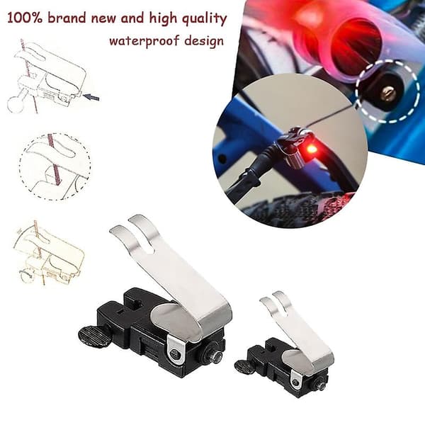 Cykel V-bremselys Baglygte Mini Switch Bremslys Smart LED Bremslys