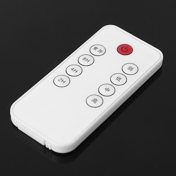 4-trinns justerbar fjernkontroll for USB-vifte LED-lys Universal fjernkontroll 1 stk