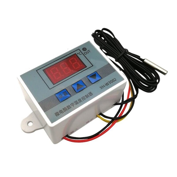 12v-220v 1500w digital led temperaturregulator Xh-w3002 til inkubatorkøling