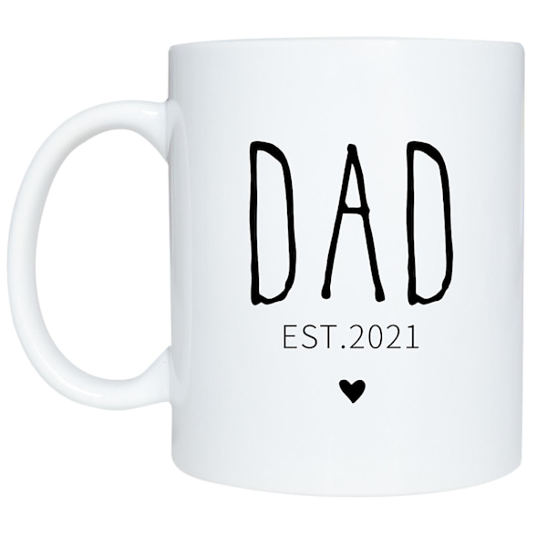 2021 Gaver til forældre 2 stk 11oz krus De gladeste gaver Far og mor