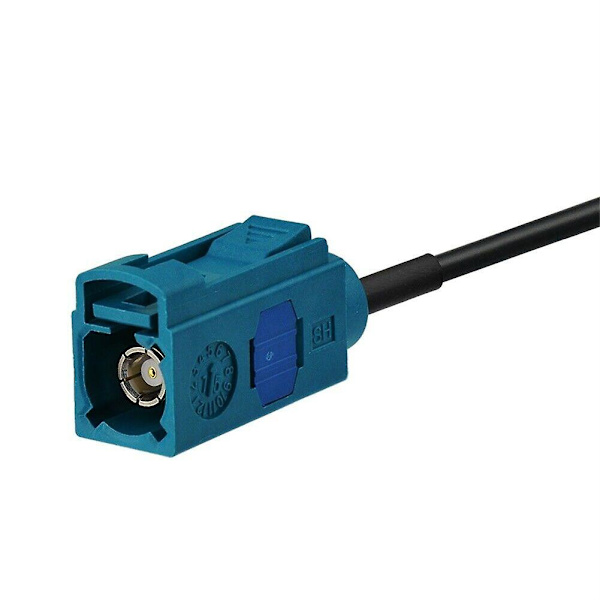 2 stk. Bil FM AM Stereo Radio Antenne Fakra Adapterkabler til Fakra Z Hun til Din Hun Fakra Z Han til DIN Han Adaptere