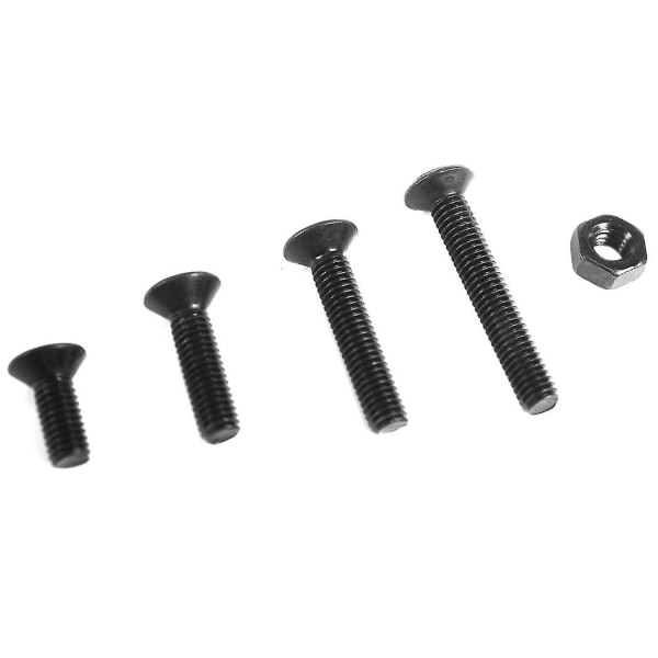 920 stk M3 M4 M5 Legering Stål Senket Flatt Hode Hex Sokkelhette Skruer Muttere Sett Utvalg Kit