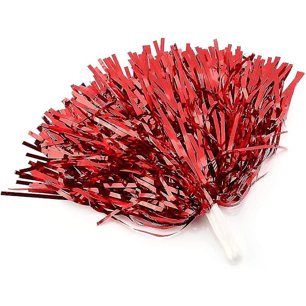 Cheerleader Pom Poms - 6 stk. Cheerleading Pom Poms. Håndblomster Pompoms