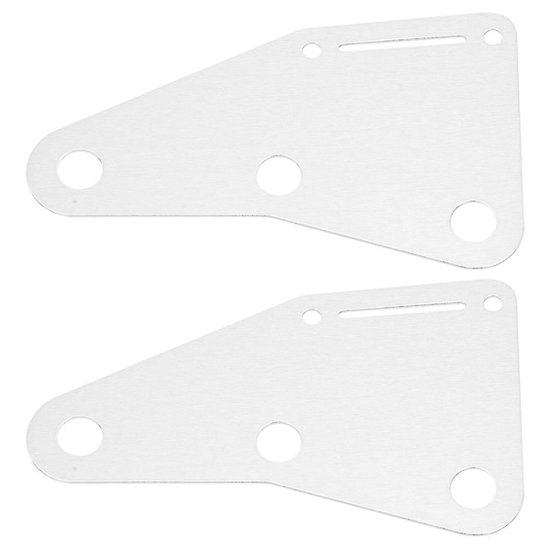 Aluminium gitarr plektrumskydd - 2 st skyddande plektrumskydd för musikinstrument
