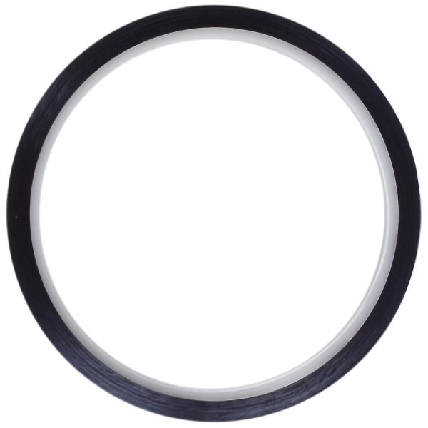6 rullar 33m*5mm färgämne sublimering värmebeständig tejp för mugg & tallrikstryck, brun färg