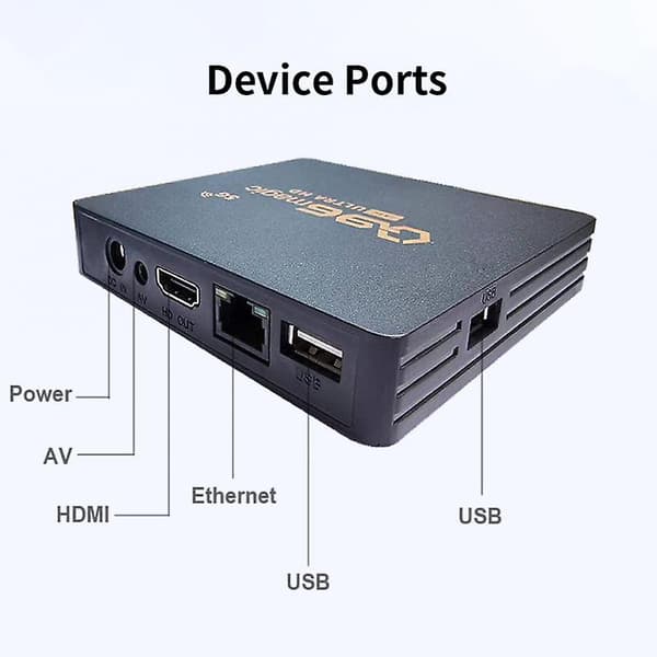 Smart TV-boks Android Home Set Top Box Q96magic US UK EU Standard 4K Android TV-boks Mottakere