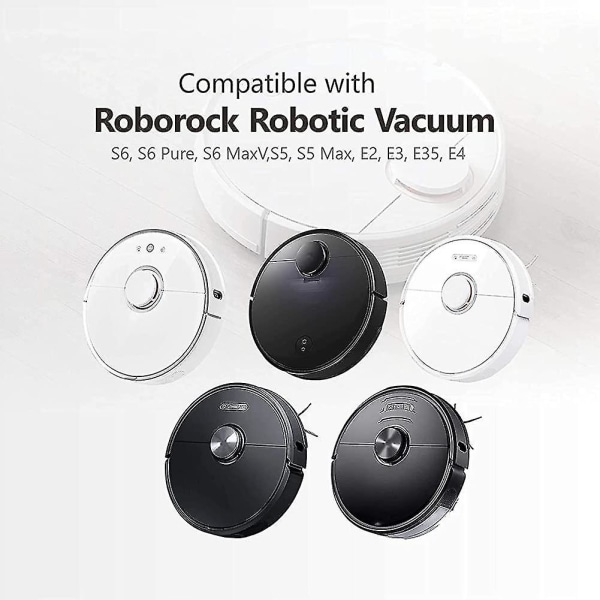 10 stk Heilwiy rengjøringskluter for Xiaomi Roborock S5 Max S6 Pure S6 Maxv S5 S51 S50 S55