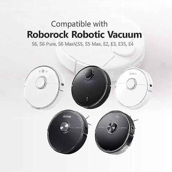 10 stk. Heilwiy rengøringsklude til Xiaomi Roborock S5 Max S6 Pure S6 Maxv S5 S51 S50 S55