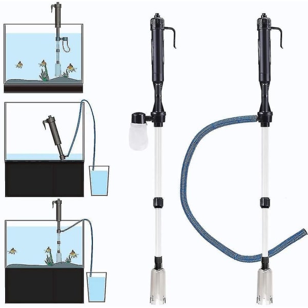 Elektrisk støvsuger Grusrenser for vannskift i akvariet