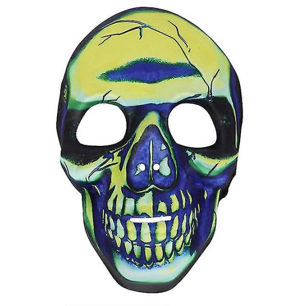 Halloween Skull Mask Ghost Festival Sublimation Horror Mask Cos Carnival Dance Dekoration Rekvisitter