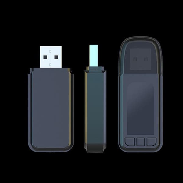 3,5 mm lydadapter for trådløs USB-sender og -mottaker, kompatibel med Bt5.0