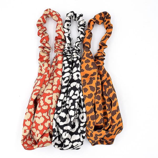 Hodebånd Cheetah Hodebånd For Kvinner Leopard Knutet Hodebånd