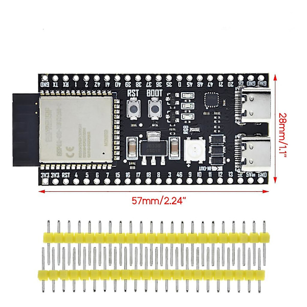 Avanceret Esp32 S3 N8r2 Wifi Ble 5.0 Udviklingskort Til Iot-applikationer