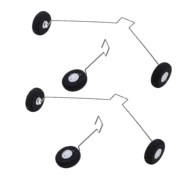 4x Rc Landningsställsfäste för flygplan med hjul för Wltoys F949 tillbehör