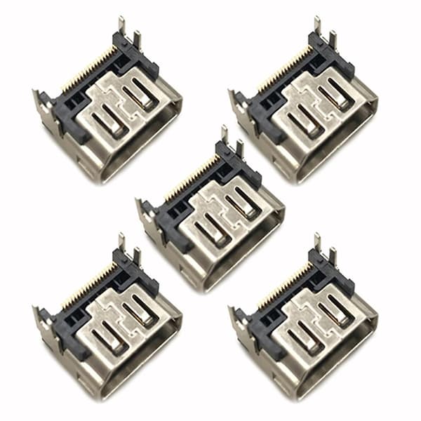 5 stk. HDMI-kompatible port socket-kontakt for P5-konsoll