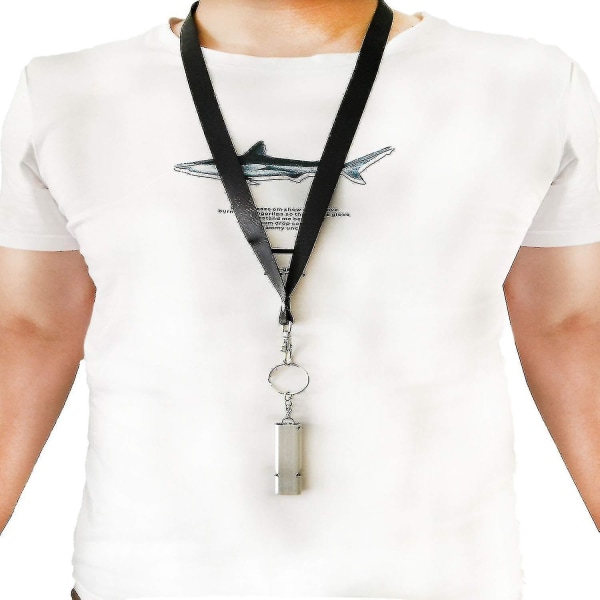 Hätävihellys Lanyard-Avaimenperä
