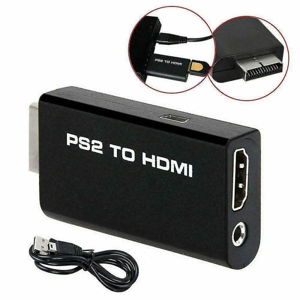 Ps2 Audio Video Converter Adapter AV-kaapeli 2:lle