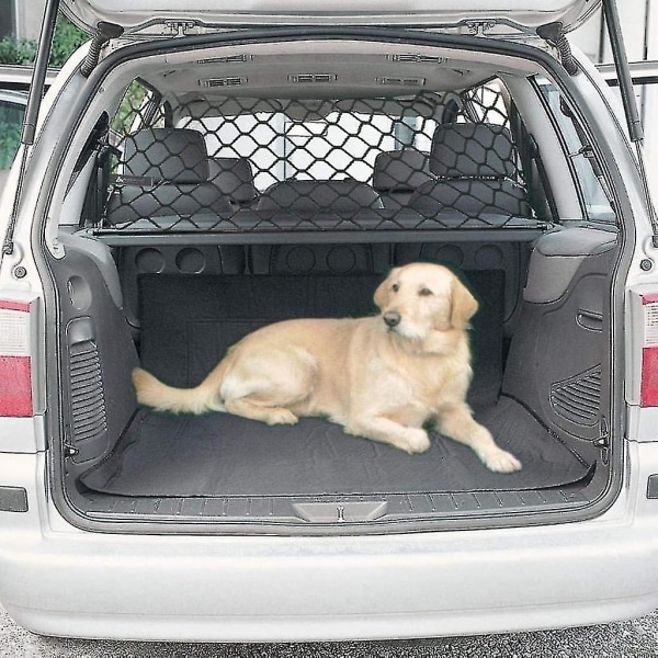 Universal Trunk Divider for Dogs - Bilhundevakt for transport av hunden din - beskyttelsesnett