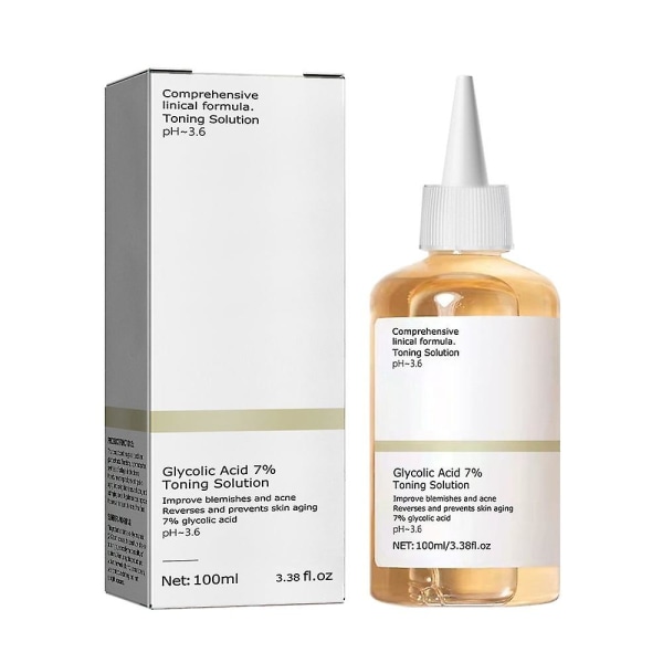 Glykolsyre 7% Toning Resurfacing Solution