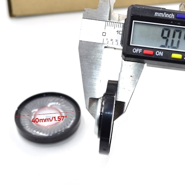 2 kpl 40 mm:n kuulokekaiutinelementti Qc15 Qc25 -kuulokkeisiin DIY-kaiutinelementti