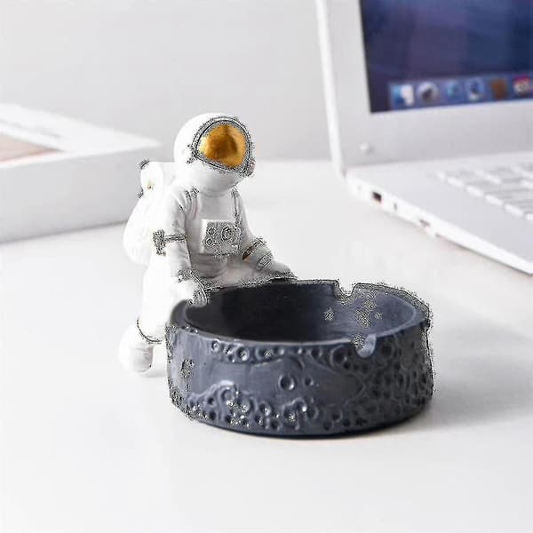 Harts Askafågel Astronaut i Resin - Silver