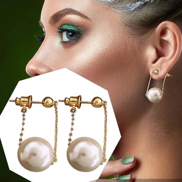 Øreringe til kvinder Øreringe Zirkon Klassiske Øreringe Stud Øreringe Zirkon Øreringe Diamant Dame Øreringe Smykker a-b