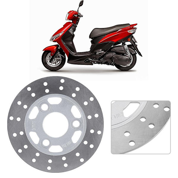 GY6 Scooter Moped Skivbroms Rotor - 155MM, 3 Bultmönster - Kompatibel med Z50, Z50A, Z50J, DR11 Modeller
