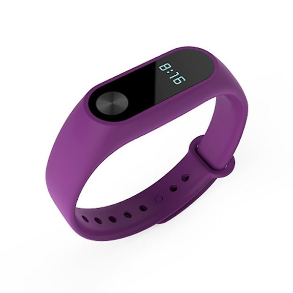 Sportreim i silikon for Xiaomi Mi Band 2, armbåndsurrem for Xiaomi Mi Band 2 tilbehør