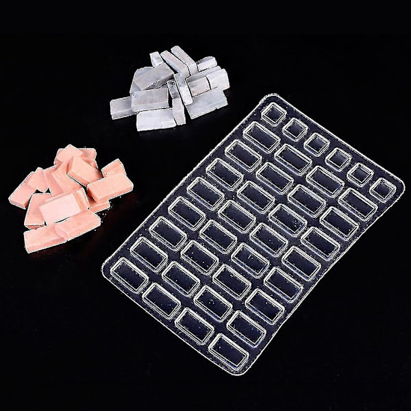1/16 skala miniature model mursten forme, 4 pakke simulering mursten forme diy kit til sandbord landskab -wf