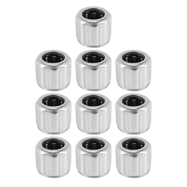 10 stk. Nålelager Hf081412 Ydre Ring Ottekantet Envejs Nålevalslager 8x14x12mm Til Produktion