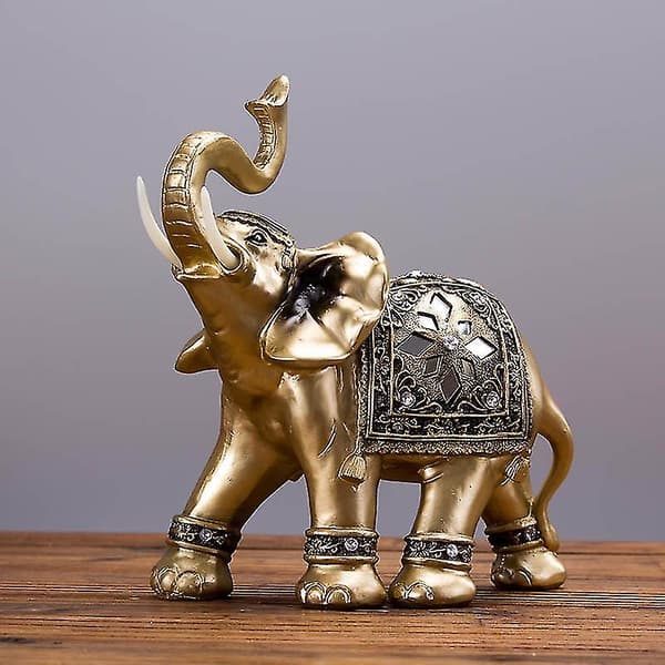 Elefant Skulpturer Af Par Dekoreret Til Bryllupper