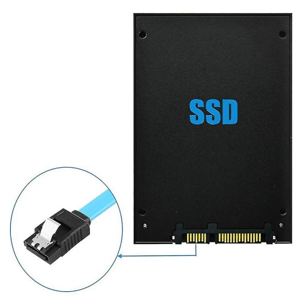Iii 3.0-kabel 6gbps 90 grader/ rett HDD Sdd-datakabel for harddisk