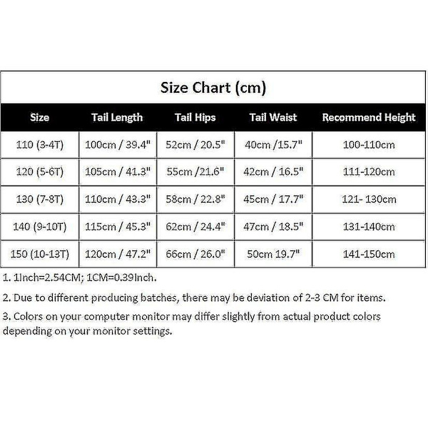 5 stk/sett Jenter Havfrue Hale Badedrakt Barn Havfrue Ariel Cosplay Kostyme Fantasy Strand Bikini