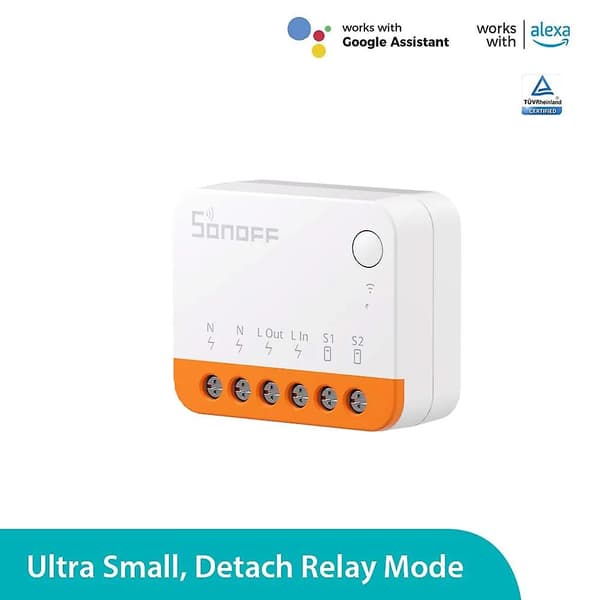 Sonoff Mini R4 Wifi Switch Module Smart Wi-fi 2-vejs switch trådløs kontrol