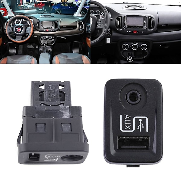 Auto Bil Usb-kontakt Aux-inngang Adapter Port Ladere For 1sj82jxwaa 12-2014