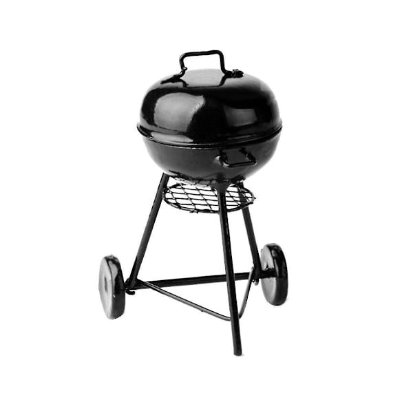 1:10 Skala Grill Miniatyr Prydnader Bbq Verktyg Mini Möbler,a