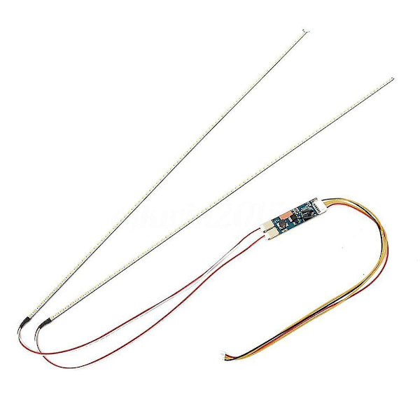 Hvit Universal LED-bakgrunnsbelysningssett for LED-lys med støtte for 24 tommer 540 mm