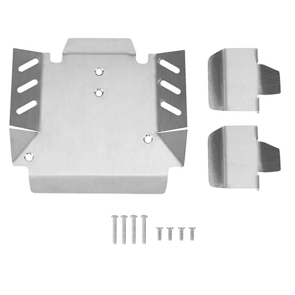 Stainless Steel Metal Chassis Armor Axle Protector Skid Plate For Axial Rbx10 Ryft 1/10 Rc Crawler