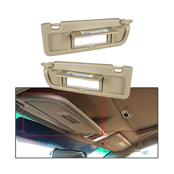 83280--a01zb Vänster förarsolskydd Beige för 2006-2011 Bil Solskydd 83280snaa01zb