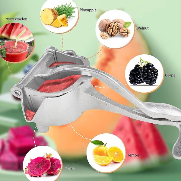 Citronpresser Saftpresser Manuel Presset Rustfrit Stål Lime Citrus Frugt Ekstraktor