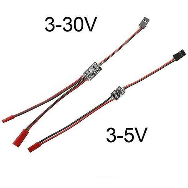 20A Högström Fjärrkontroll Elektronisk Switch 3-30V Flygmodell Skydd RC Drone Vattenpump