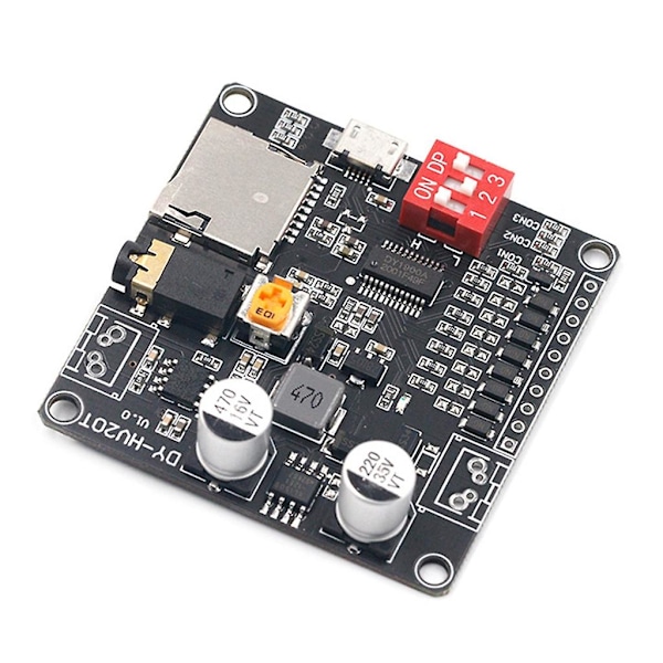 Tf-card Storage 10/20w Power Supply Amplifier Board Voice Recognition Module