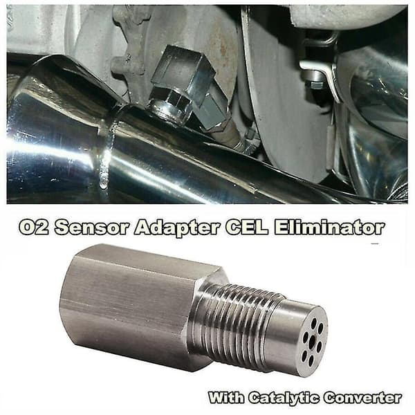 Syre O2-sensor M18x1.5 Förlängare Distans Adapter Plugg Katalysator Cel Eliminator Kontrollera Motor