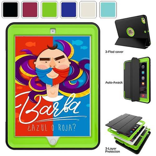 iPad-fodral magnetiskt smart cover heavy duty för iPad 6:e/5:e generation 9,7\" 2018 2017