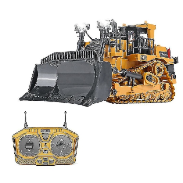 Rc-Bulldoseri Leikkiauto 1:24 Rc-Kuorma-auto Rc Simuloitu Kaivuri Lapsille Lahjaksi