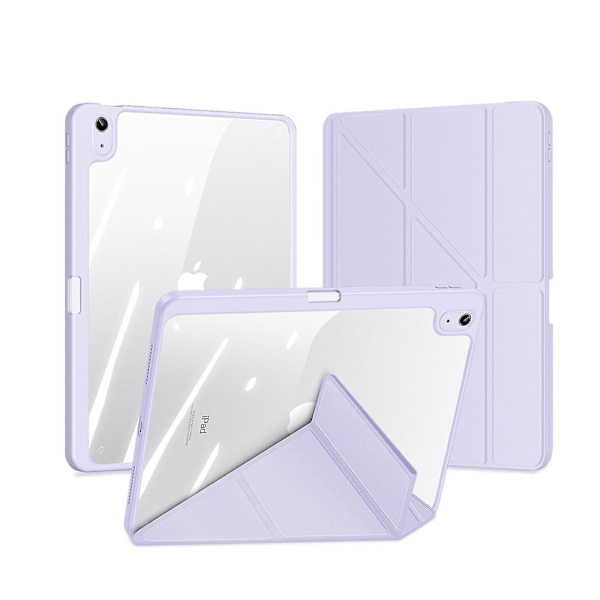 Kreativ Foldbar Cover Case Kompatibel Med 10,9 Tommer iPad 10. Generation 2022 - Lilla - Yunbice0